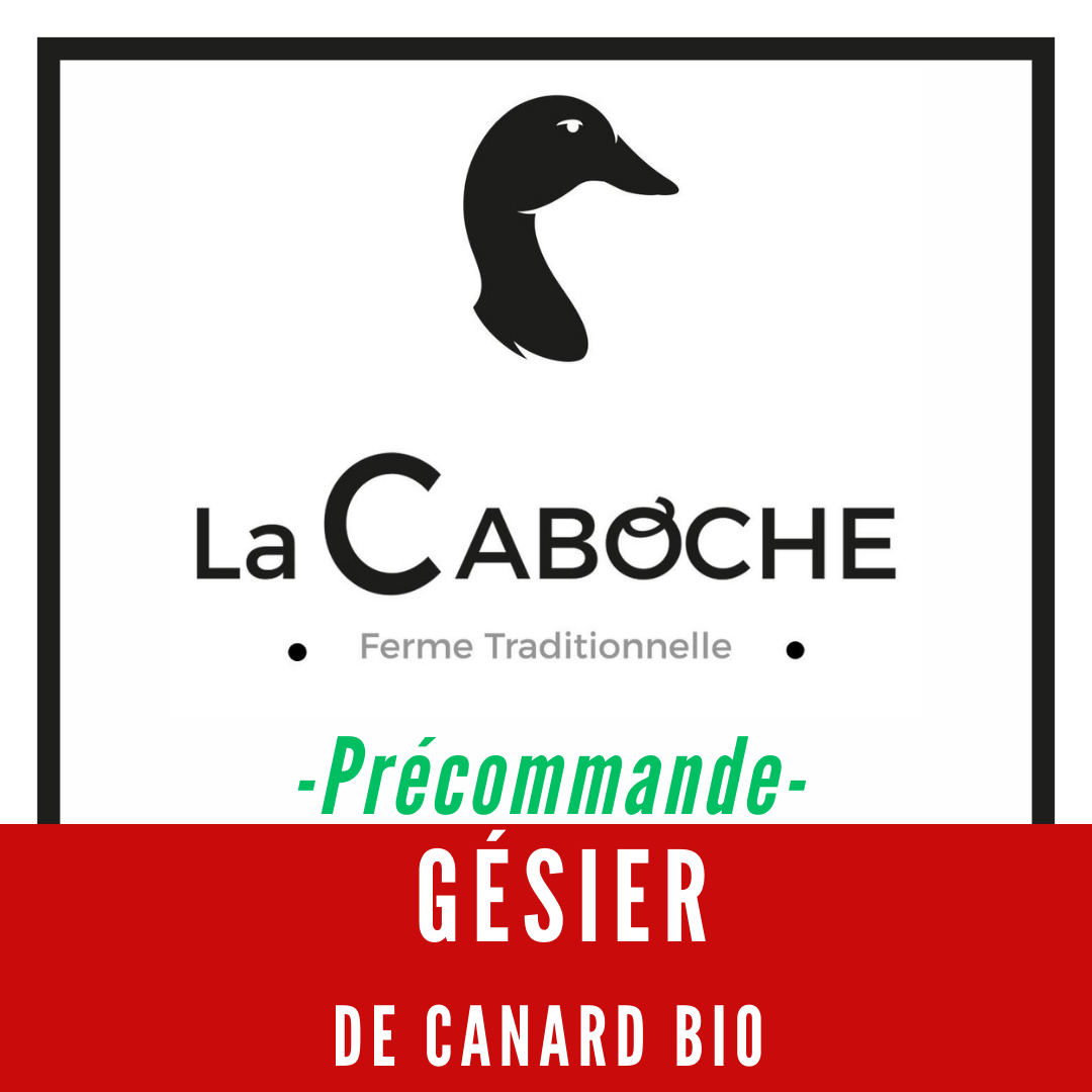Gésier de Canard de barbarie biologique - précommande
