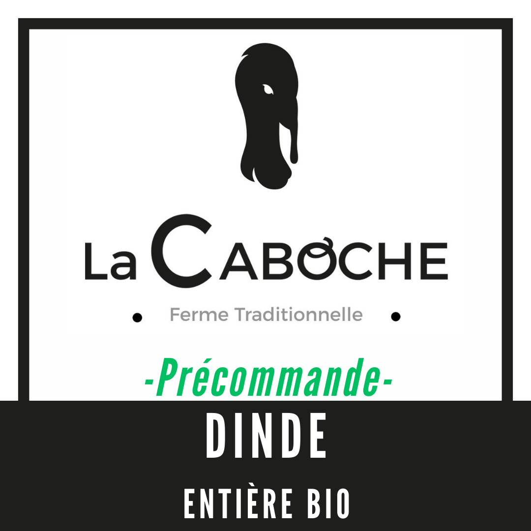 Dinde entière biologique - précommande